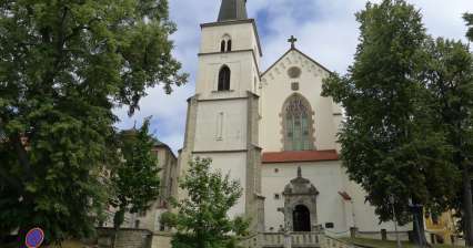 Kirche der Botschaft St. der Apostel in Leitomischl
