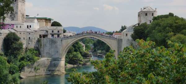 Oude brug in Mostar