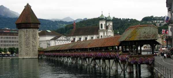 Most Kapellbrücke: Ubytování