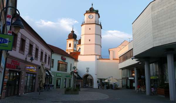Puerta de la ciudad en Trenčín