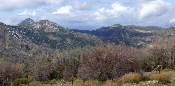 Paysage de la Sierra Nevada