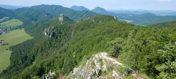 Escursione Roháč - Castello di Súľov: Tempo e stagione