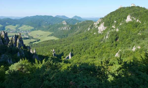 Blick auf die nächste Route