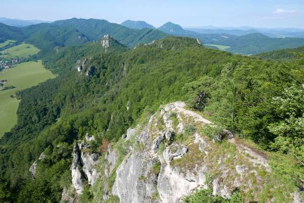 Vista de la cresta