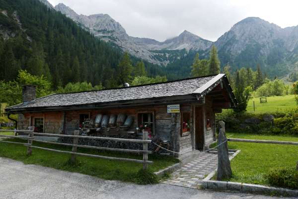 Historisch alpenhuis