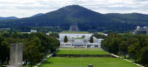 The most beautiful trips in Canberra: Weather and season