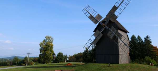 Windmill in Borovnice: Accommodations