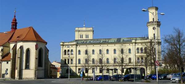 New town hall in Mladá Boleslav: Accommodations