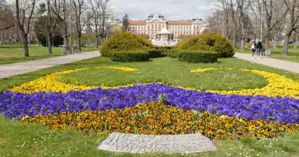 Park výstaviště v Mladé Boleslavi