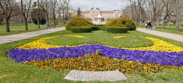 Tentoonstellingspark in Mladá Boleslav: Accommodaties