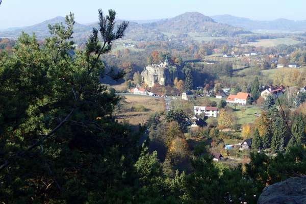 Vue sur la vallée