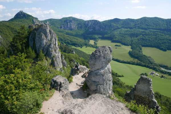 La cima del castello