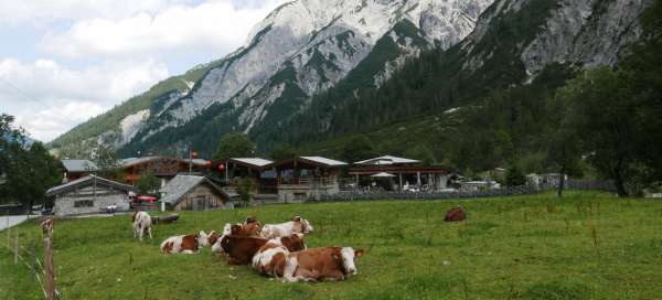 游览 Karwendel 东部