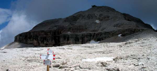 Piz Boé (3,152m asl): Weather and season