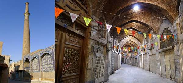 Grand Bazaar in Esfahan: Accommodations