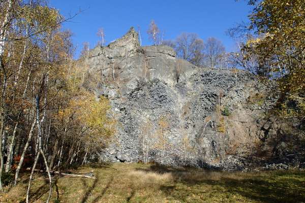 Carrière sur Stříbrný vrch