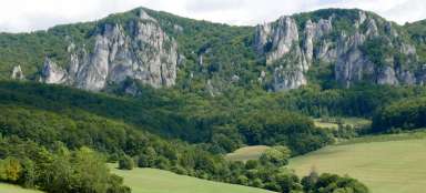A walk through the valley of Súľov Rocks