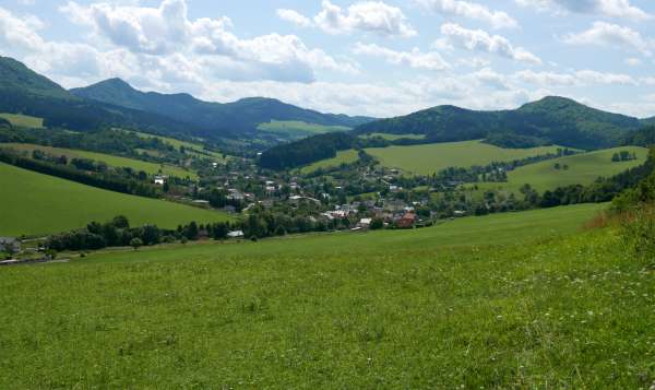 View of Súľov-Hradná
