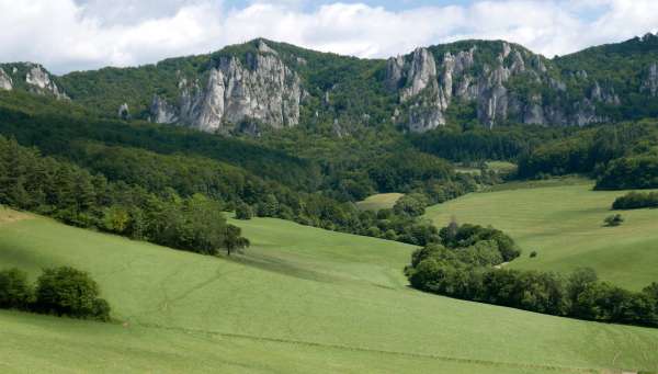 La fine della valle in vista