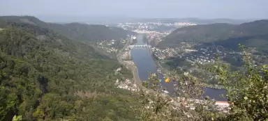 Miradores de Ústí nad Labem - Vaňovská skála