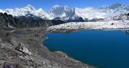 Озеро ниже Конгма-ла