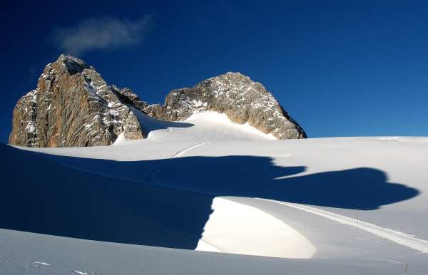 Vista do Hoher Dachstein