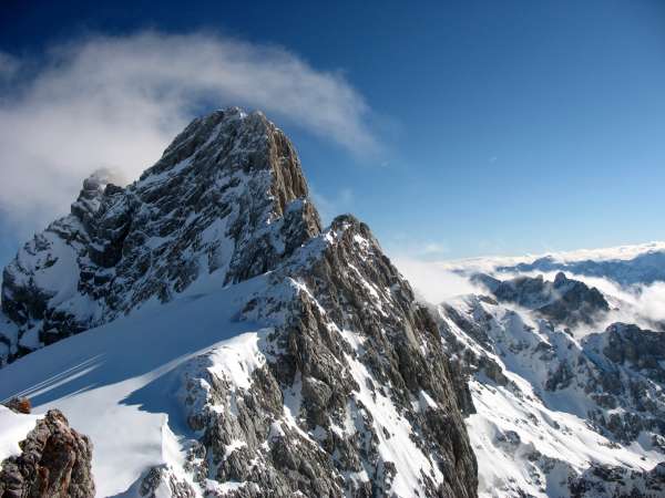 Vue sur Hohes Dirndl (2832 m)