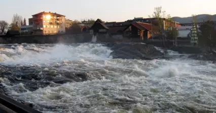 Vodopád Nybrufoss