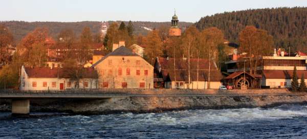 Zastávka v Kongsberg