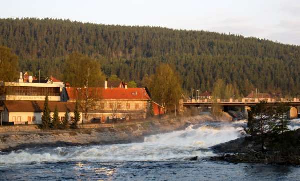 Panoráma mesta Kongsberg