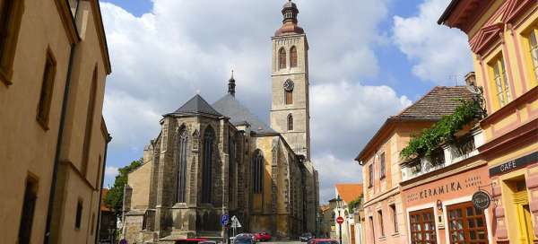 Kerk van St. Van St. James in Kutná Hora: Accommodaties