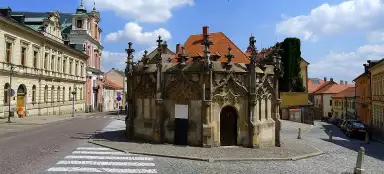 Kamenná kašna v Kutné Hoře
