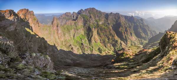 Pico do Arieiro and Pico Ruivo: Weather and season