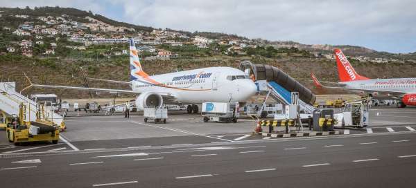 Funchal airport: Weather and season