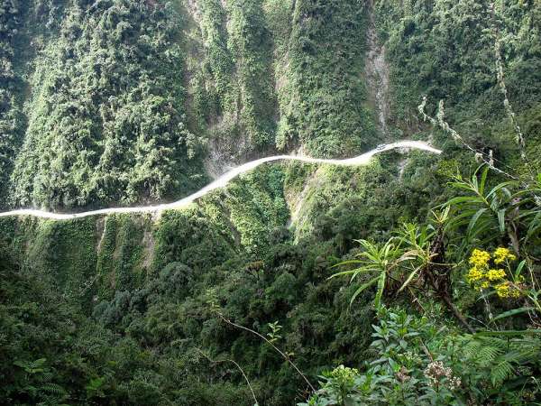 The paths to Yungas