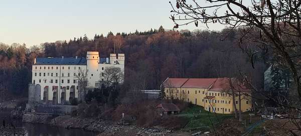 Orlík - widoki na Wełtawę: Pogoda i pora roku