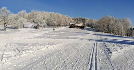 Esquí de fondo Strážné - Casa de campo en la encrucijada