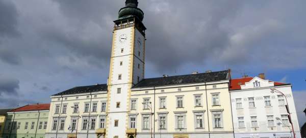 Rathaus von Litovel: Unterkünfte