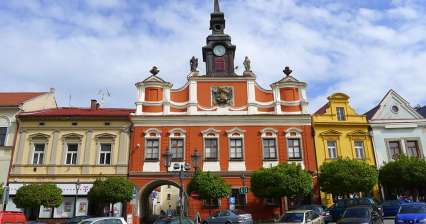 Ayuntamiento de la ciudad vieja en Chrudim
