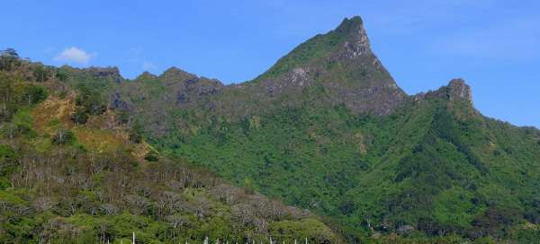 Mt. Mouaputa (830m): Weather and season