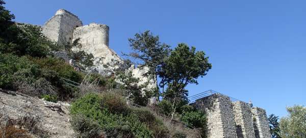 Kantara Castle: Accommodations