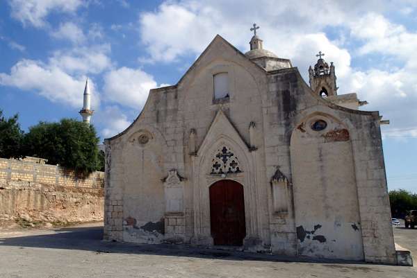 Church of St. Synesiosis and the mosque
