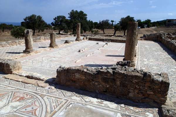 Huge archeological site