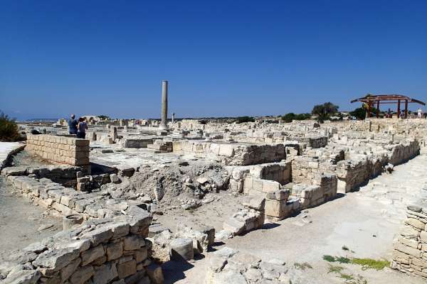 De grootste oude stad van Cyprus