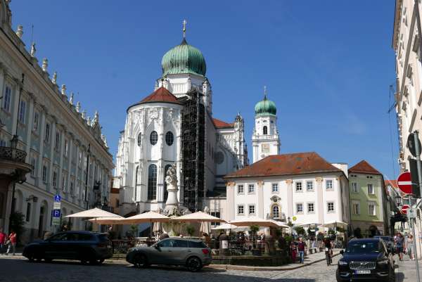 Residenzplatz em Passau