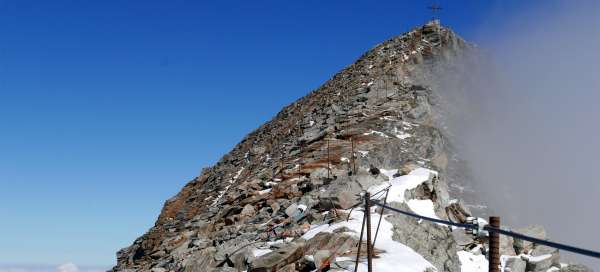 Gefrorene-Varita-Spitzen (3288 m): Clima y temporada