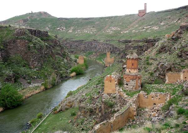 Kaňon rieky Akhourian