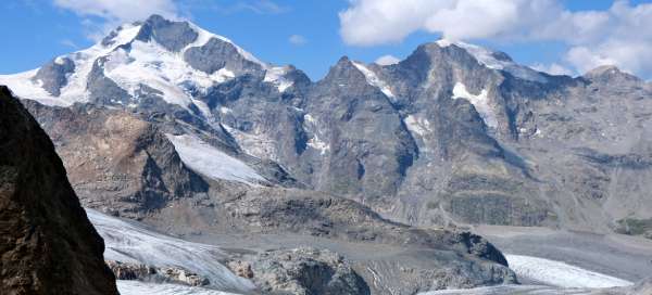 Bernina: Clima y temporada