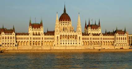 Parlamento ungherese a Budapest