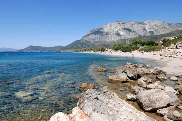 East end of the beach